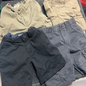 Lot of 6 shorts size 6 boys wrangler and cat and Jack